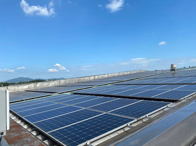 Dongfeng Investment Casting-1.85MW نظام الطاقة الشمسية للمصنع