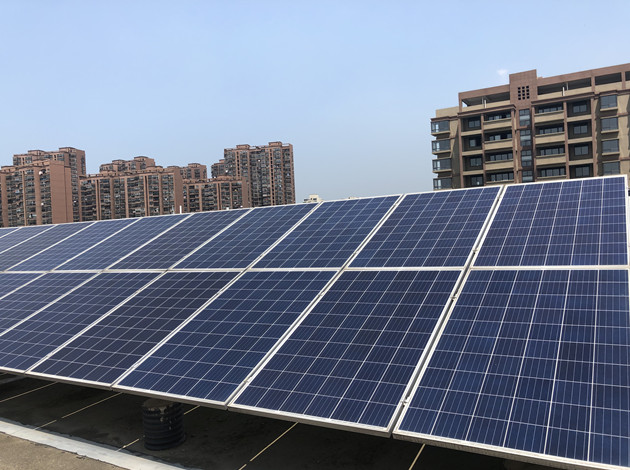 150KW نظام شمسي للمباني السكنية