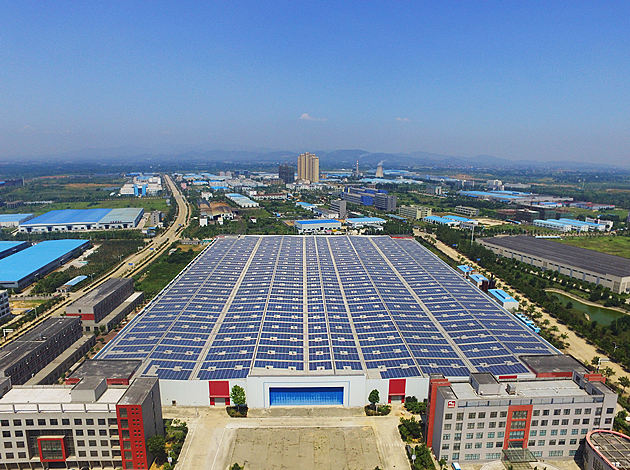 نظام الطاقة الشمسية التجارية Anhui Endu-7MW
