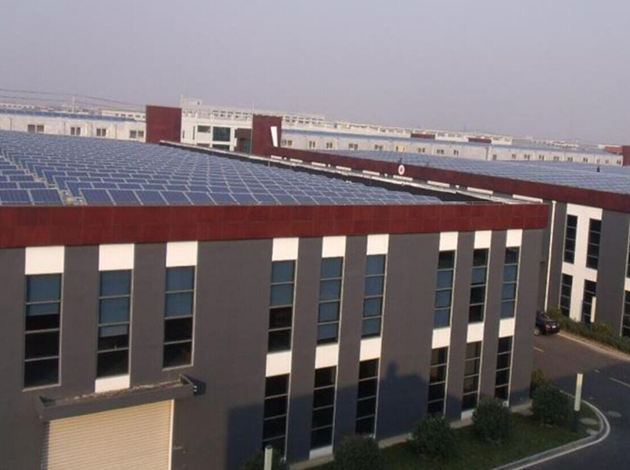 نظام الطاقة الشمسية على السطح Changzhou-3.1MW للمصنع